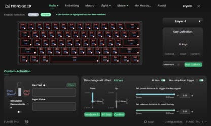 Akko MonsGeek FUN60 Mechanical Keyboard Magnetic Switch 60% Gaming Keyboards Rapid Trigger 0.01mm 8K ARGB HE/TMR Custom Keyboard - Image 28