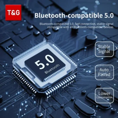 TG117 Bluetooth Speakers Portable Wireless Sound Box Outdoor Waterproof Stereo Surround Supports TF Radio altavoz bluetooth - Image 3