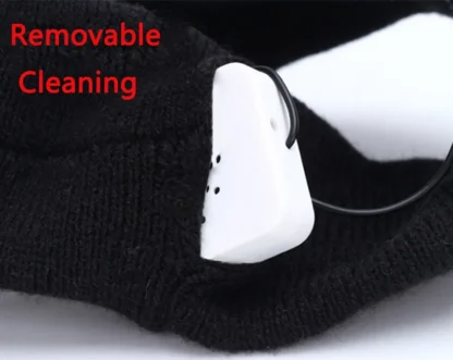Man & Women Sleeping Headphone Bluetooth-Compatible Wireless Music Sport Headbands Soft Eye Mask Headset with Mic Yoga Hair Bands - Image 16