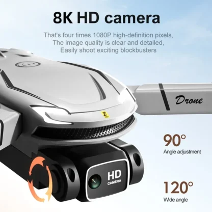 V88 Drone 8K Professional HD Aerial Dual-Camera Omnidirectional Obstacle Avoidance Drone Quadcopter 5000M Remote Controlled Toys - Image 2