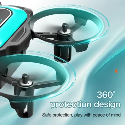 New XD2 Mini Drone 4ch 6-Axis Headless Mode Helicopter 360° Flip Remote Control Aircraft Rc Quadcopter Toy Mini Drone For Kids - Image 2