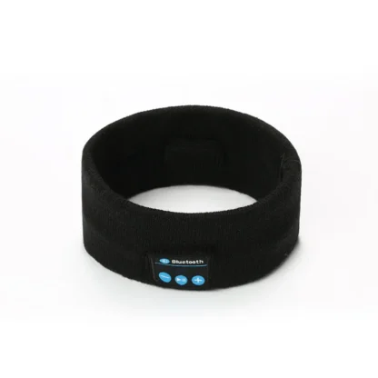 Man & Women Sleeping Headphone Bluetooth-Compatible Wireless Music Sport Headbands Soft Eye Mask Headset with Mic Yoga Hair Bands - Image 20