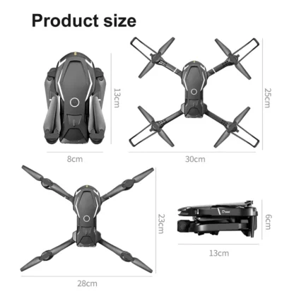 V88 Drone 8K Professional HD Aerial Dual-Camera Omnidirectional Obstacle Avoidance Drone Quadcopter 5000M Remote Controlled Toys - Image 6
