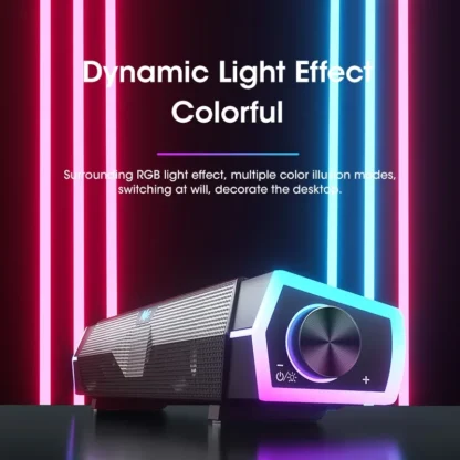4D Computer Speakers Bluetooth 5.0 Wired Loudspeaker Surround Soundbar Speaker Stereo Subwoofer Sound bar for Laptop Notebook PC - Image 2