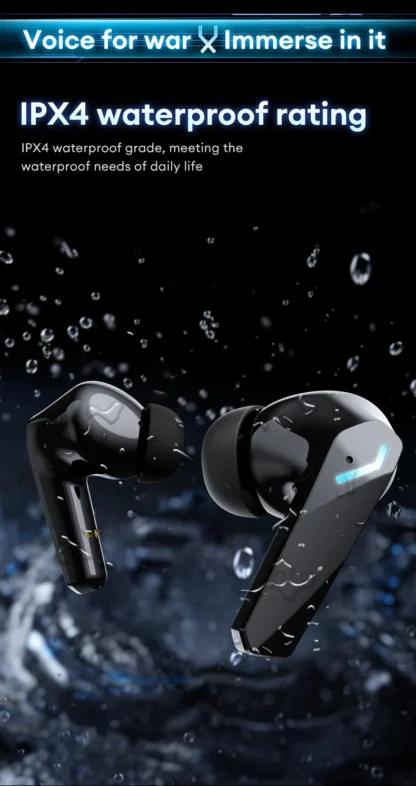 New Lenovo GM2 PRO MAX Wireless Bluetooth 5.4 Earphones LED Digital Display Waterproof Earbuds Noise Cancelling Gaming Headset - Image 17