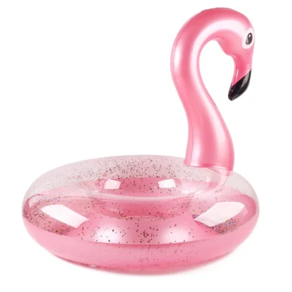Flamingo Pool Float - Fun Beach Floaties, Inflatable Swimming Pool Tubes Party Toys Summer Pool Raft Lounger for Adults & Kids - Image 2