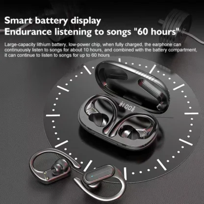 Xiaomi A520 TWS Bluetooth Earphones Wireless HiFi Earphone Hook, Sports, Running, Gaming, Earphones, Waterproof, Convenient - Image 14