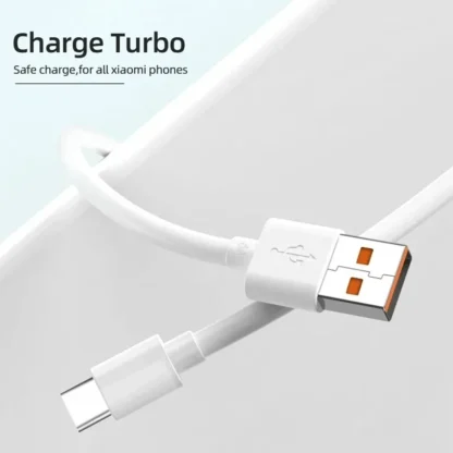 Original For Xiaomi 120W USB Type C Cable Tipo 6A 67W Turbo Fast Charging Mi 14 13 Ultra 13T Pro 12S Redmi Note 13 K70 Poco X6 - Image 5