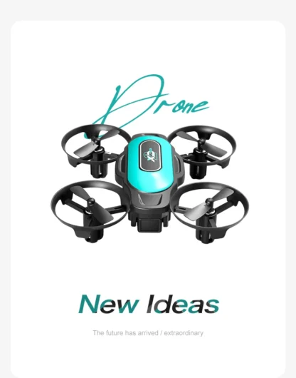 New XD2 Mini Drone 4ch 6-Axis Headless Mode Helicopter 360° Flip Remote Control Aircraft Rc Quadcopter Toy Mini Drone For Kids - Image 11