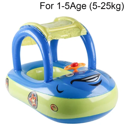 Car shape Toddler pool floats,Baby Swimming ring beach toys,Pool float for kids swim floaties，floaty for toddlers 4-6 - Image 6