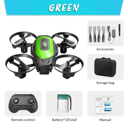 New XD2 Mini Drone 4ch 6-Axis Headless Mode Helicopter 360° Flip Remote Control Aircraft Rc Quadcopter Toy Mini Drone For Kids - Image 7
