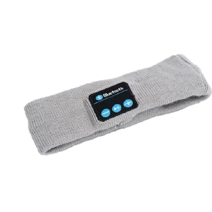 Man & Women Sleeping Headphone Bluetooth-Compatible Wireless Music Sport Headbands Soft Eye Mask Headset with Mic Yoga Hair Bands - Image 6