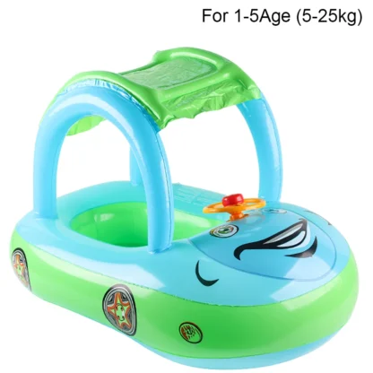 Car shape Toddler pool floats,Baby Swimming ring beach toys,Pool float for kids swim floaties，floaty for toddlers 4-6 - Image 8