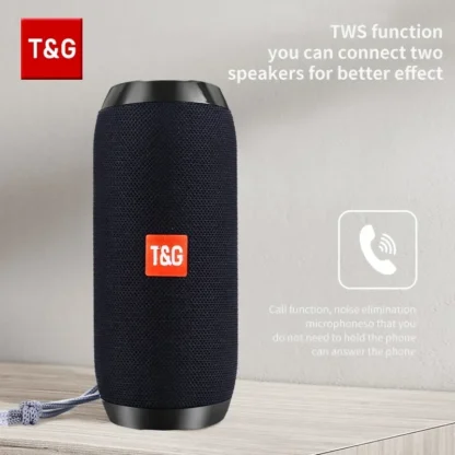 TG117 Bluetooth Speakers Portable Wireless Sound Box Outdoor Waterproof Stereo Surround Supports TF Radio altavoz bluetooth