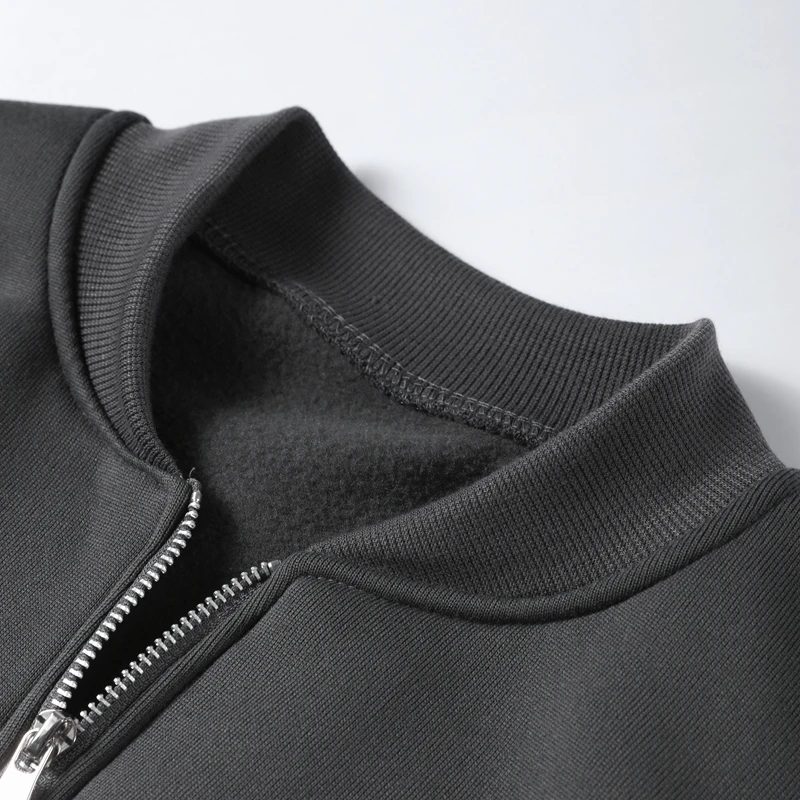 Women's Zip Crew Neck Tracksuit – Loose Jacket & High-Waist Sports Pants - Image 5