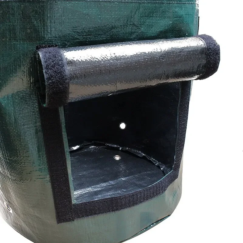 PE Fabric Potato Grow Bag – Thickened Garden Planter Bag with Handles & Harvest Flap - Image 7