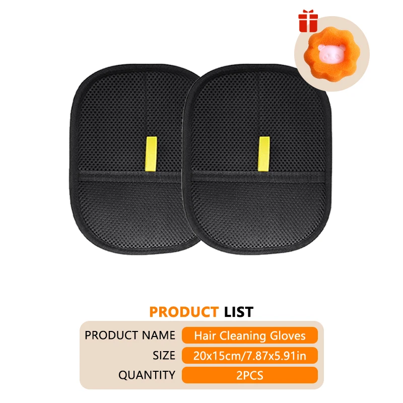Reusable Double-Sided Pet Hair Removal Glove – Anti-Static Grooming Mitt for Dogs & Cats - Image 23