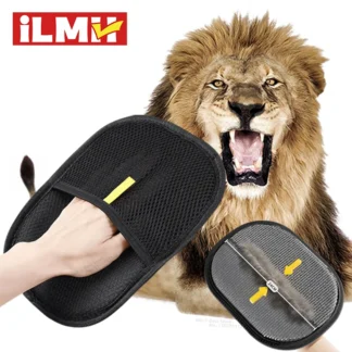 Reusable Double-Sided Pet Hair Removal Glove – Anti-Static Grooming Mitt for Dogs & Cats