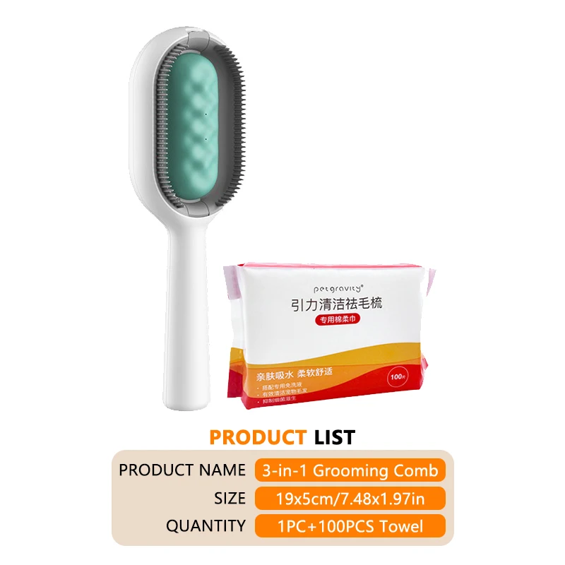 Reusable Double-Sided Pet Hair Removal Glove – Anti-Static Grooming Mitt for Dogs & Cats - Image 8