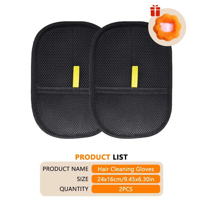 Reusable Double-Sided Pet Hair Removal Glove – Anti-Static Grooming Mitt for Dogs & Cats - Image 21